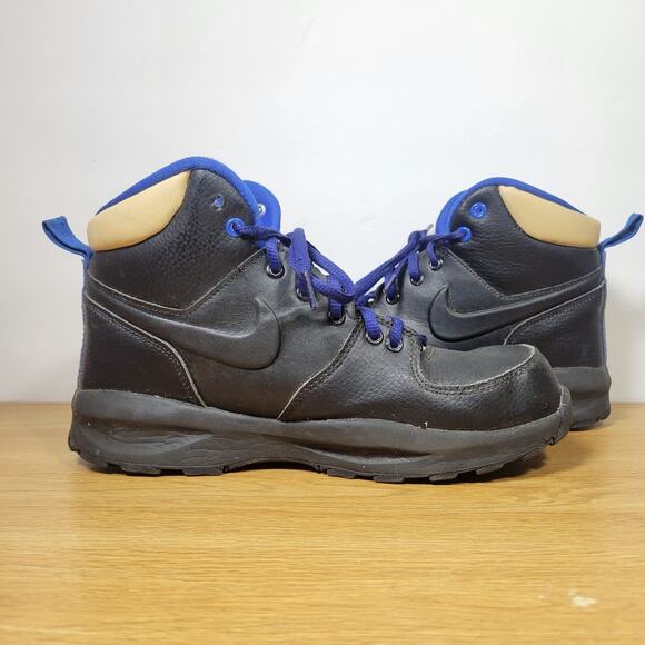 Nike Manoa LTR Boots Black Waterproof Unisex BQ5372-003 Youth Size 6.5Y - Picture 6 of 8